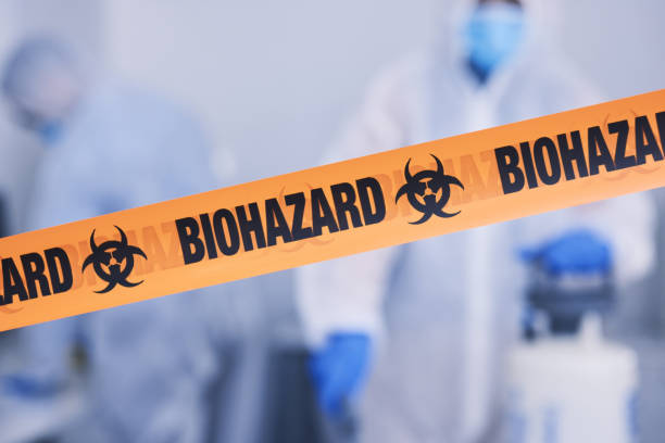 Professional Blood Cleanup technician working in Franklin, GA